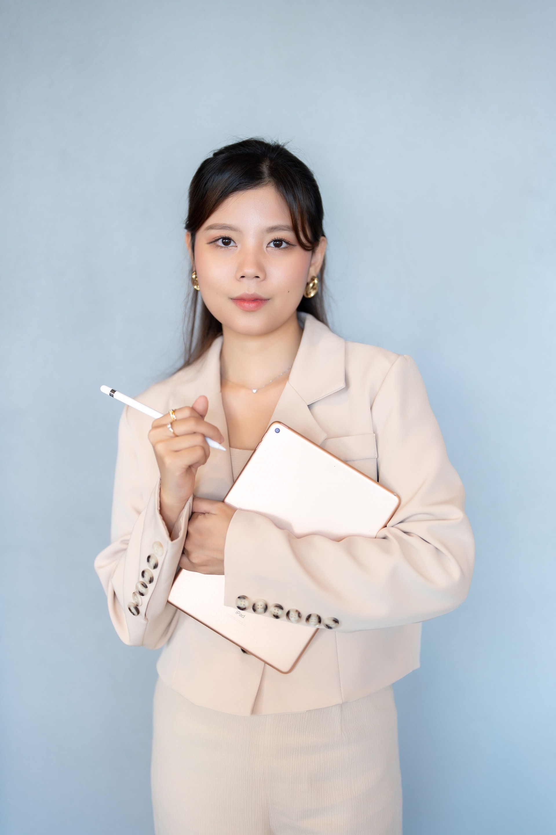 The Asian female executives ability to connect with her team on a personal level has created a strong sense of loyalty and commitment, vital for sustaining our company's long-term business goals.
